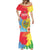 Personalised Eritrea Independence Day Mermaid Dress Grunge Style
