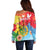 Personalised Eritrea Independence Day Off Shoulder Sweater Grunge Style