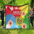 Personalised Eritrea Independence Day Quilt Grunge Style