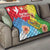 Personalised Eritrea Independence Day Quilt Grunge Style