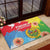 Personalised Eritrea Independence Day Rubber Doormat Grunge Style