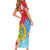 Personalised Eritrea Independence Day Short Sleeve Bodycon Dress Grunge Style