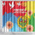 Personalised Eritrea Independence Day Shower Curtain Grunge Style