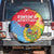 Personalised Eritrea Independence Day Spare Tire Cover Grunge Style