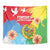 Personalised Eritrea Independence Day Tapestry Grunge Style