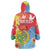 Personalised Eritrea Independence Day Wearable Blanket Hoodie Grunge Style
