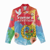 Personalised Eritrea Independence Day Women Casual Shirt Grunge Style