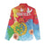 Personalised Eritrea Independence Day Women Casual Shirt Grunge Style