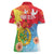 Personalised Eritrea Independence Day Women Polo Shirt Grunge Style