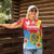 Personalised Eritrea Independence Day Women Polo Shirt Grunge Style