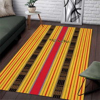 Eritrea Traditional Saho Area Rug Mix Tilet Pattern