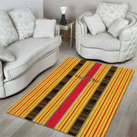 Eritrea Traditional Saho Area Rug Mix Tilet Pattern
