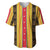 Eritrea Traditional Saho Baseball Jersey Mix Tilet Pattern