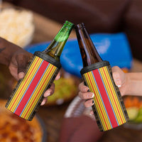 Eritrea Traditional Saho 4 in 1 Can Cooler Tumbler Mix Tilet Pattern