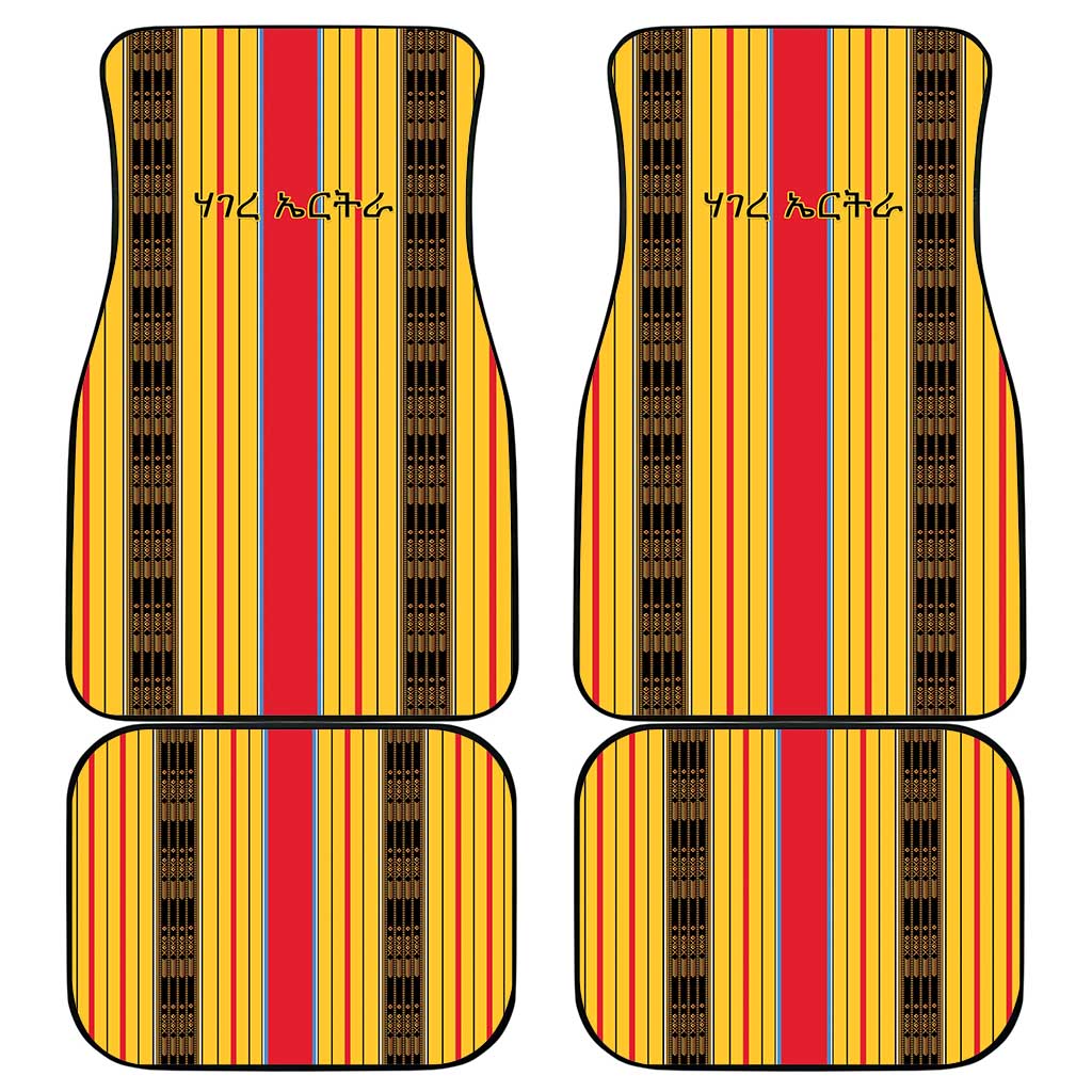 Eritrea Traditional Saho Car Mats Mix Tilet Pattern
