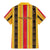 Eritrea Traditional Saho Family Matching Mermaid Dress and Hawaiian Shirt Mix Tilet Pattern