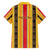 Eritrea Traditional Saho Family Matching Off Shoulder Maxi Dress and Hawaiian Shirt Mix Tilet Pattern