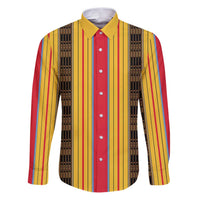 Eritrea Traditional Saho Family Matching Puletasi and Hawaiian Shirt Mix Tilet Pattern