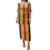 Eritrea Traditional Saho Family Matching Puletasi and Hawaiian Shirt Mix Tilet Pattern