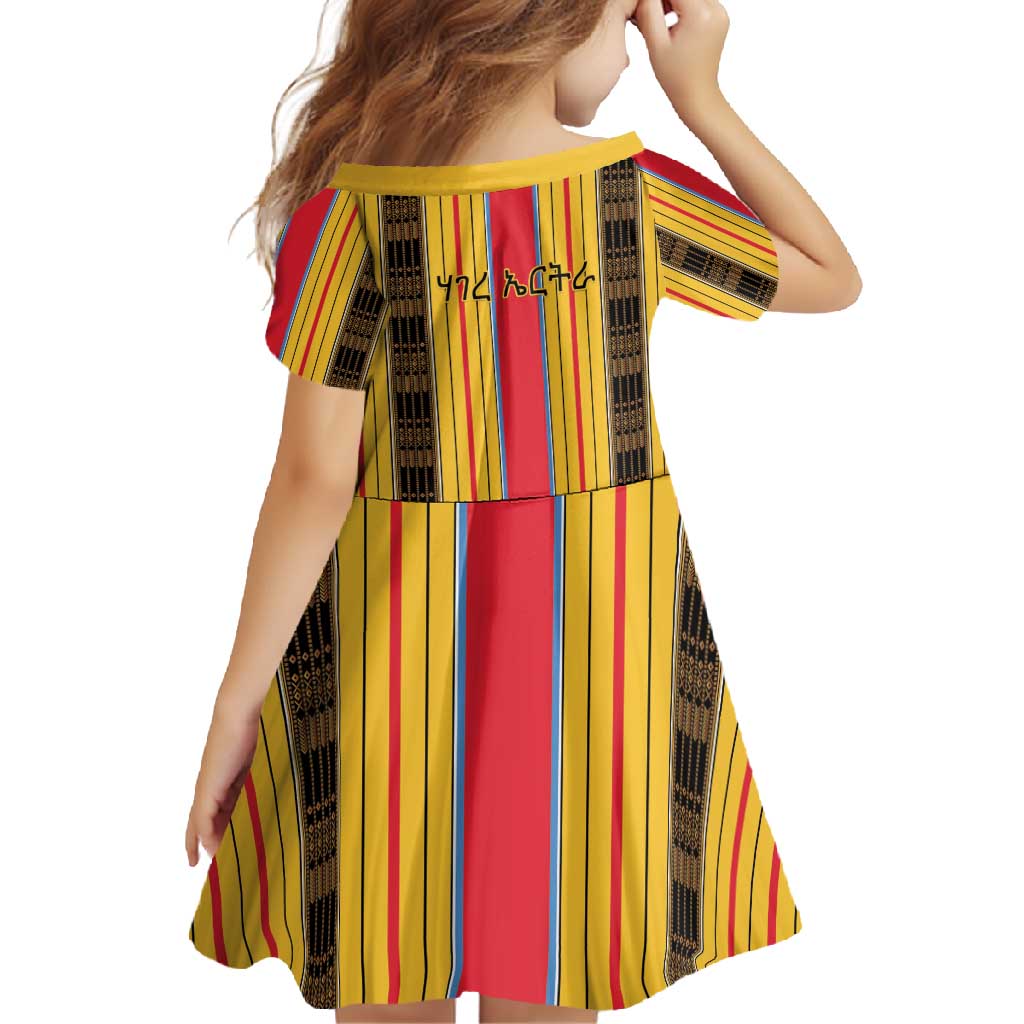 Eritrea Traditional Saho Family Matching Tank Maxi Dress and Hawaiian Shirt Mix Tilet Pattern
