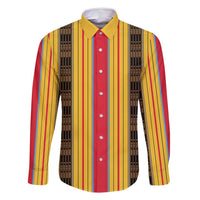 Eritrea Traditional Saho Family Matching Tank Maxi Dress and Hawaiian Shirt Mix Tilet Pattern