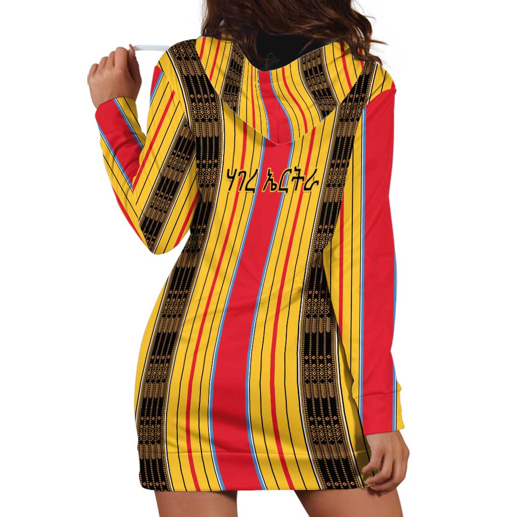 Eritrea Traditional Saho Hoodie Dress Mix Tilet Pattern