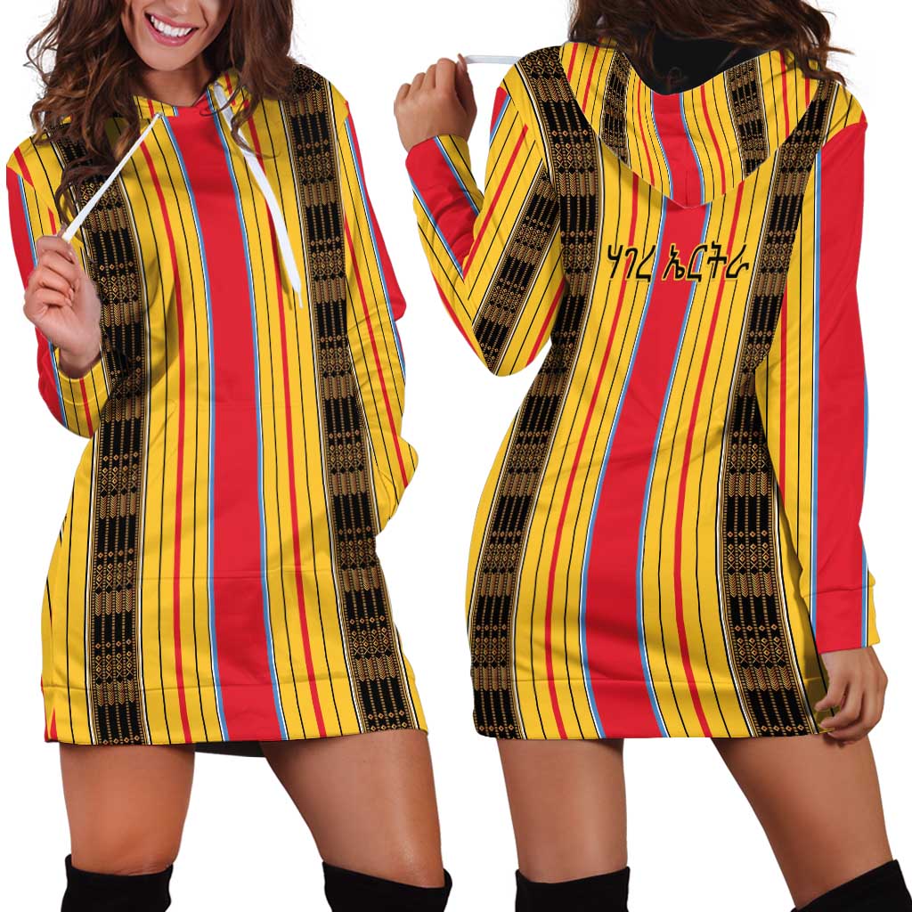 Eritrea Traditional Saho Hoodie Dress Mix Tilet Pattern