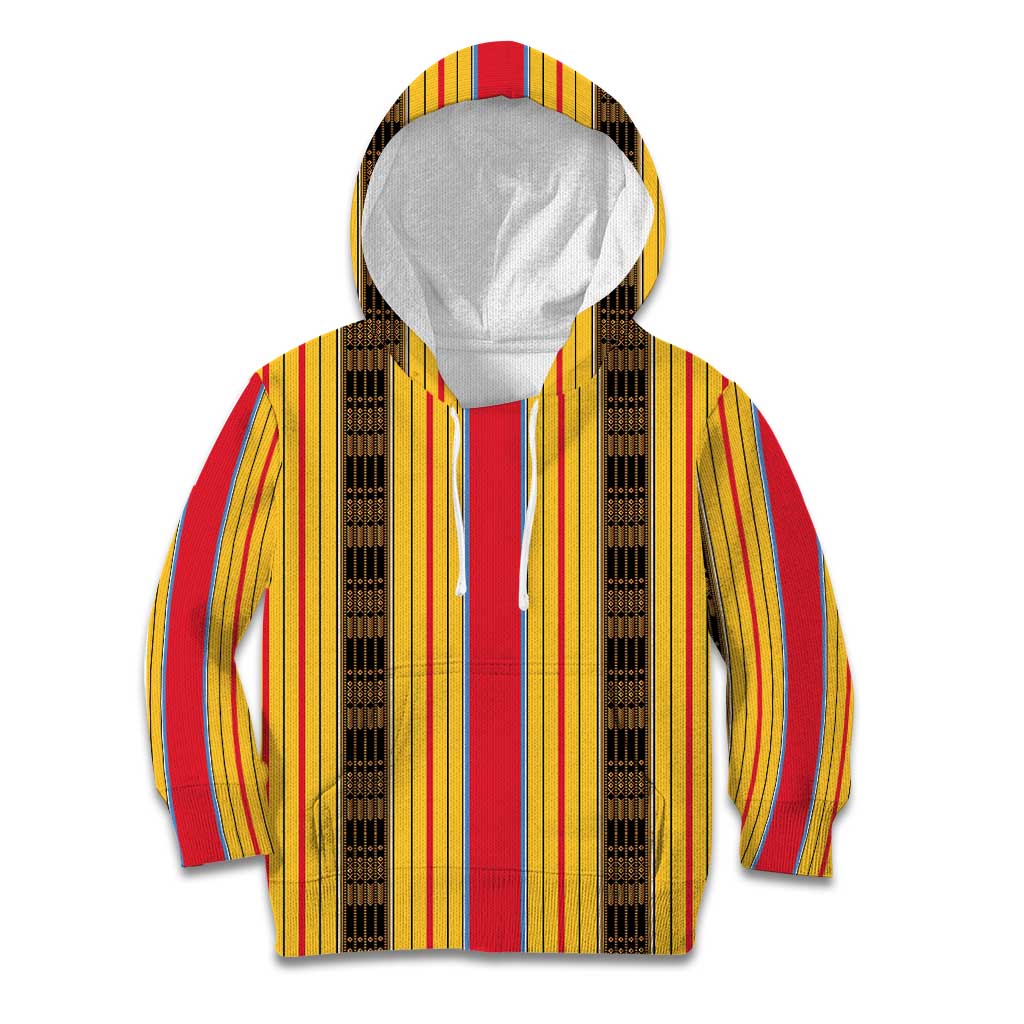 Eritrea Traditional Saho Kid Hoodie Mix Tilet Pattern