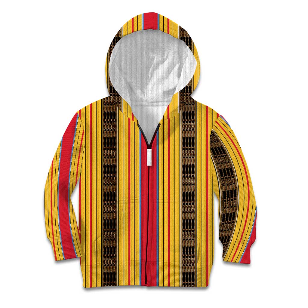 Eritrea Traditional Saho Kid Hoodie Mix Tilet Pattern