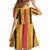 Eritrea Traditional Saho Kid Short Sleeve Dress Mix Tilet Pattern