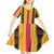 Eritrea Traditional Saho Kid Short Sleeve Dress Mix Tilet Pattern