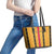 Eritrea Traditional Saho Leather Tote Bag Mix Tilet Pattern