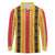 Eritrea Traditional Saho Long Sleeve Polo Shirt Mix Tilet Pattern