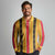 Eritrea Traditional Saho Long Sleeve Polo Shirt Mix Tilet Pattern