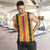 Eritrea Traditional Saho Men Tank Top Mix Tilet Pattern