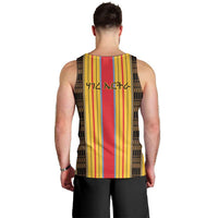 Eritrea Traditional Saho Men Tank Top Mix Tilet Pattern