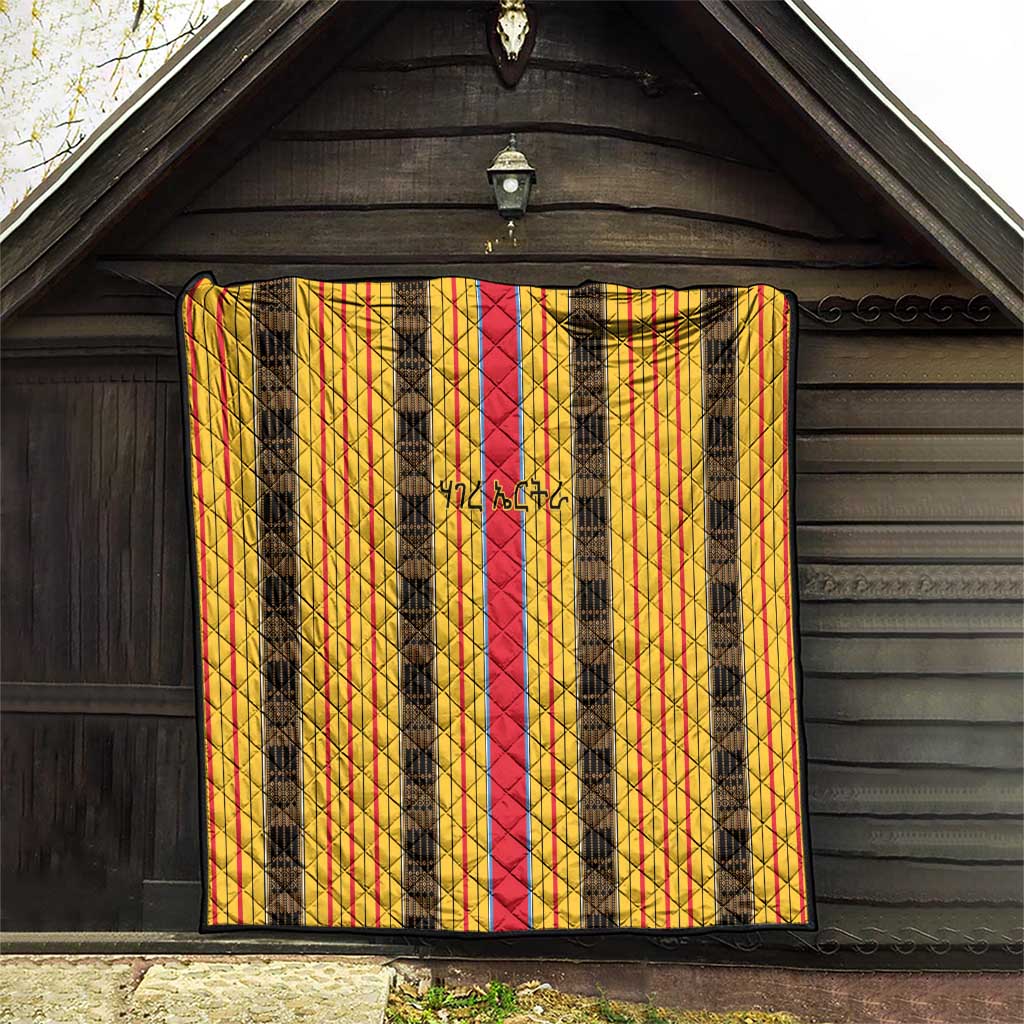Eritrea Traditional Saho Quilt Mix Tilet Pattern