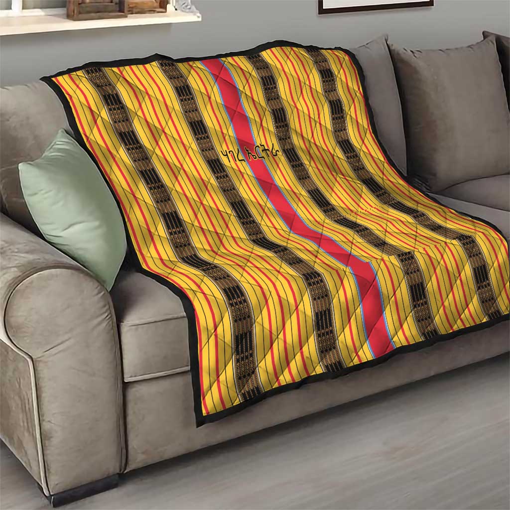 Eritrea Traditional Saho Quilt Mix Tilet Pattern