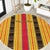 Eritrea Traditional Saho Round Carpet Mix Tilet Pattern