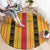 Eritrea Traditional Saho Round Carpet Mix Tilet Pattern