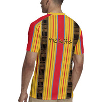 Eritrea Traditional Saho Rugby Jersey Mix Tilet Pattern