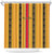 Eritrea Traditional Saho Shower Curtain Mix Tilet Pattern