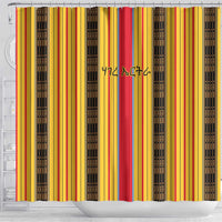 Eritrea Traditional Saho Shower Curtain Mix Tilet Pattern
