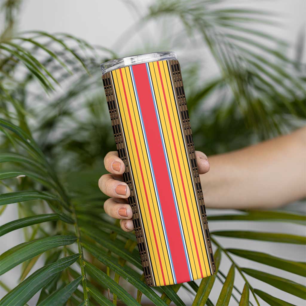 Eritrea Traditional Saho Skinny Tumbler Mix Tilet Pattern