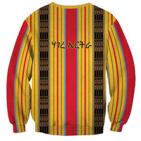 Eritrea Traditional Saho Sweatshirt Mix Tilet Pattern