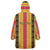 Eritrea Traditional Saho Wearable Blanket Hoodie Mix Tilet Pattern
