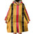 Eritrea Traditional Saho Wearable Blanket Hoodie Mix Tilet Pattern