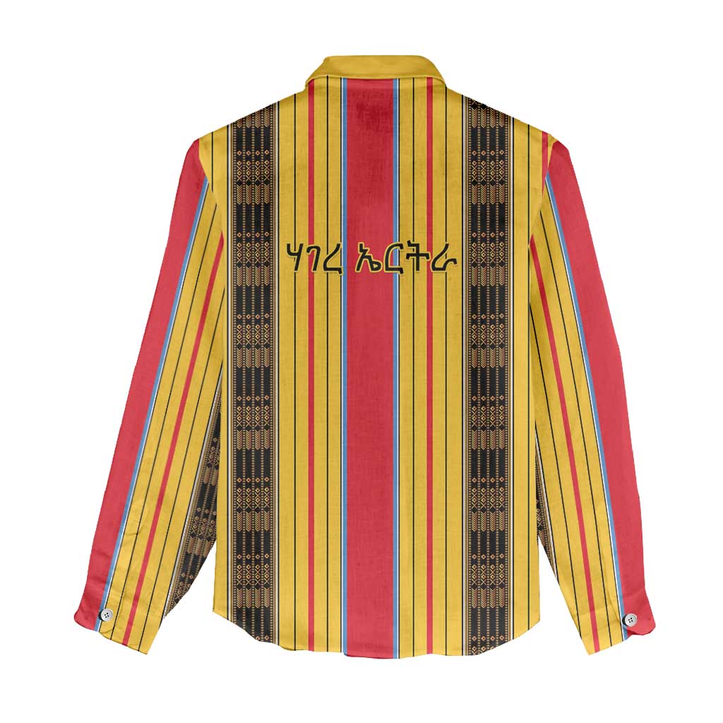 Eritrea Traditional Saho Women Casual Shirt Mix Tilet Pattern