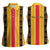 Eritrea Traditional Saho Women Sleeveless Polo Shirt Mix Tilet Pattern