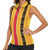 Eritrea Traditional Saho Women Sleeveless Polo Shirt Mix Tilet Pattern